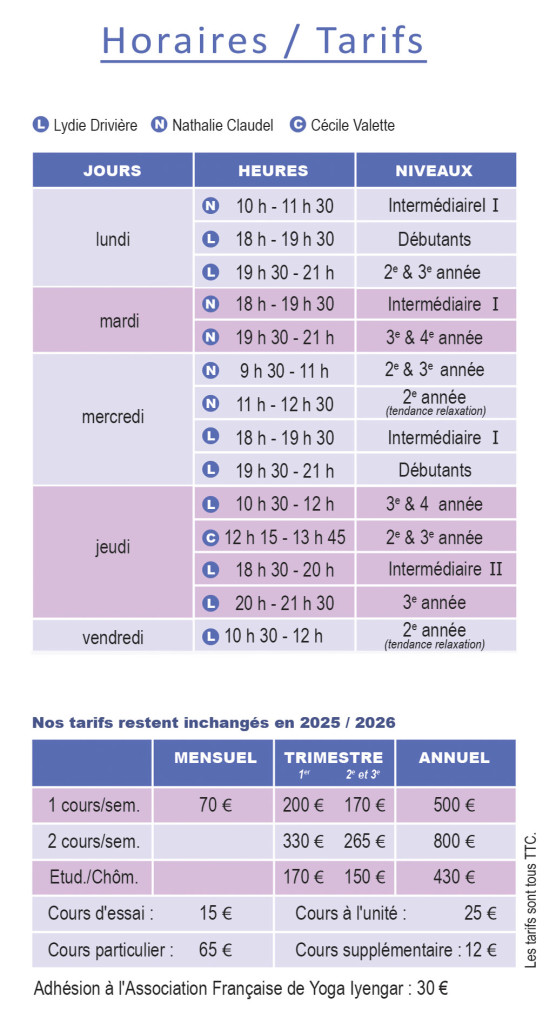 HoraireTarif